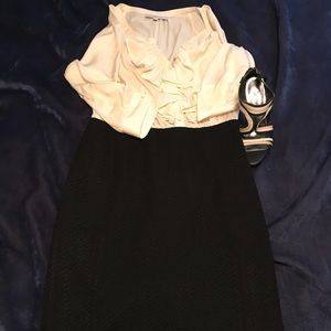 Ruffles top dress fromThe Loft